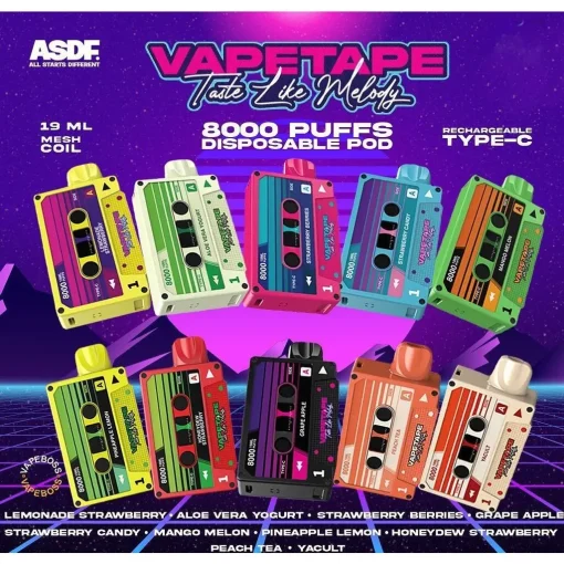 Pod VapeTape 8000